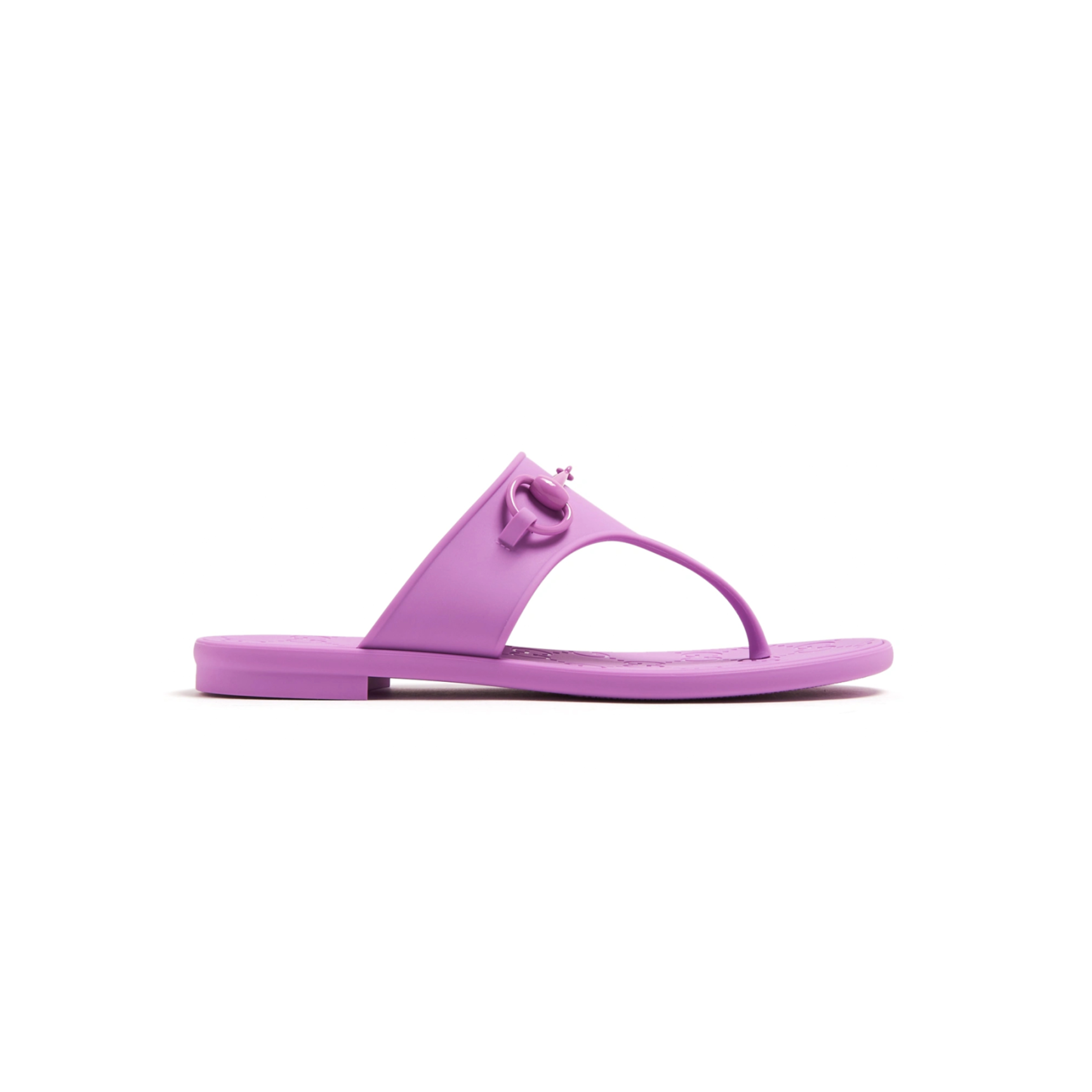 GUCCI HORSEBIT THONG RUBBER SANDALS 780306